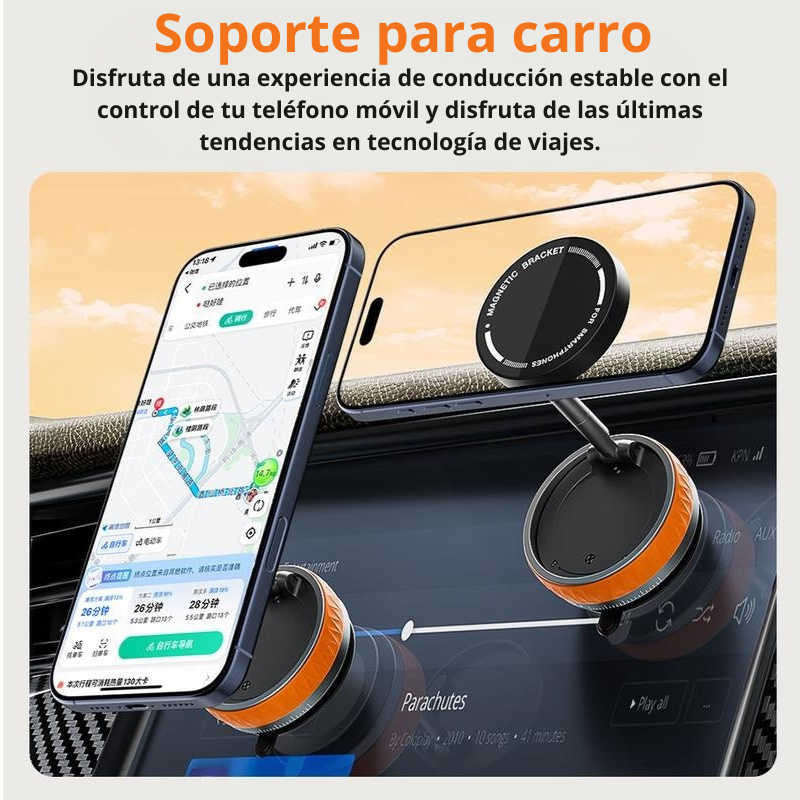 PowerLoop 🧲 Soporte magnético para teléfono celular portátil - Envio Totalmente Gratuito.