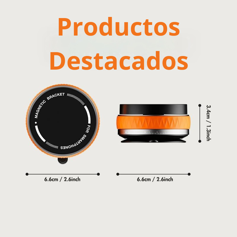 PowerLoop 🧲 Soporte magnético para teléfono celular portátil - Envio Totalmente Gratuito.