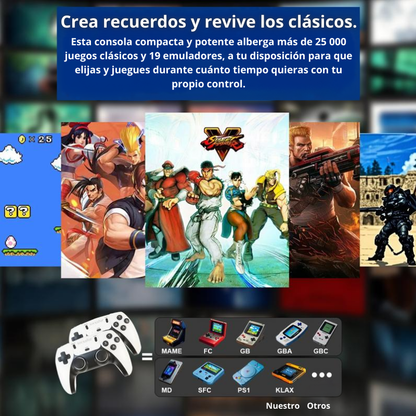 PlayZone 4K Classic 🎮 Viaja al pasado en alta definición - Envio totalmente Gratuito.